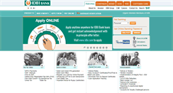 Desktop Screenshot of idbi.com